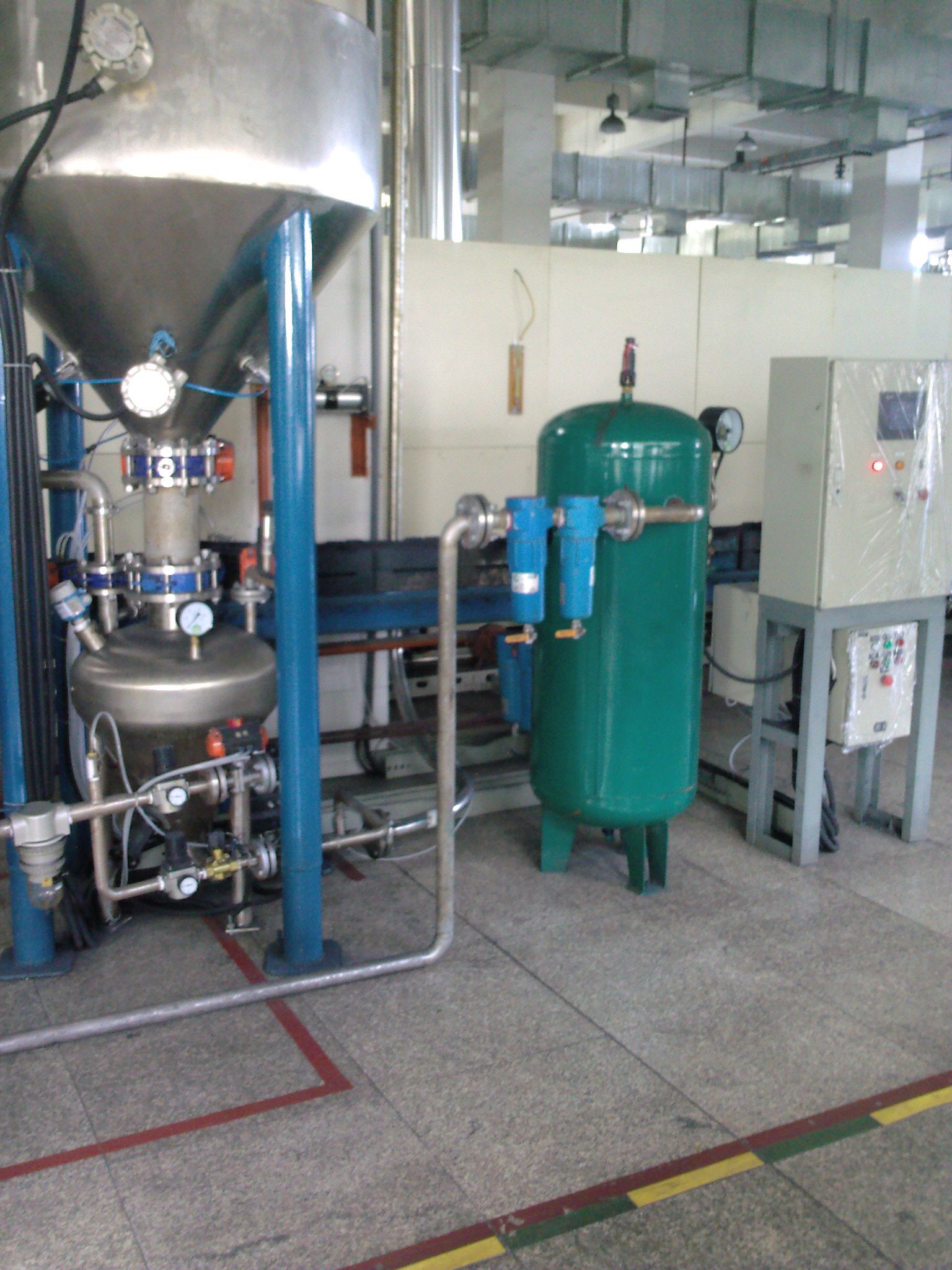 廈門鎢業(yè)股份公司鈷酸鋰脈沖料栓密相低速倉泵1-3號(hào)線